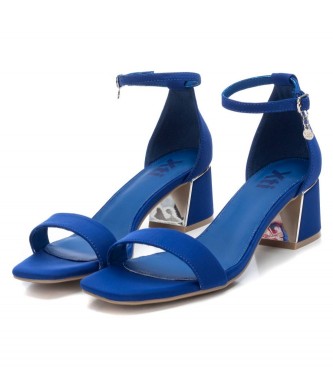 Xti Sandals 140937 blue -Heel height 6cm