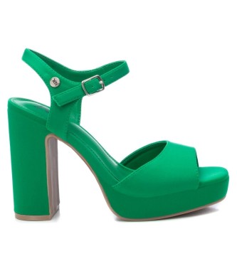 Xti Sandals 140993 green -Heel height 11cm