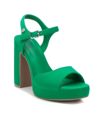 Xti Sandals 140993 green -Heel height 11cm
