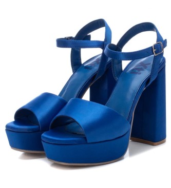 Xti Sandalias 141052 azul -Altura tacn 13cm-