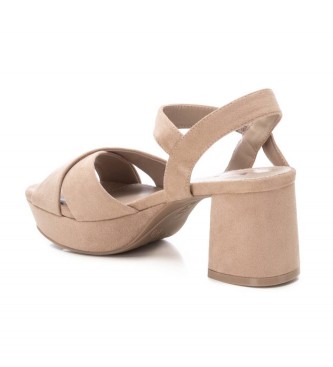 Xti Sandals 141163 taupe -Height heel 7cm