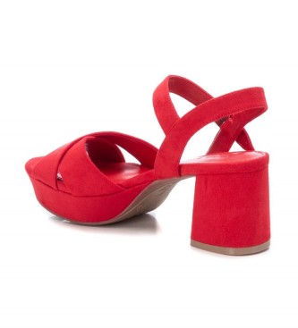 Xti Sandals 141163 red -Heel height 7cm