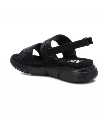 Xti Leren sandalen 141243 zwart