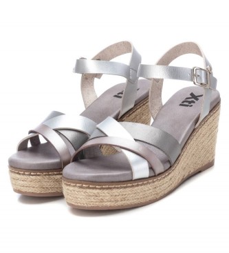 Xti Sandals 141406 silver -Heel height 9cm