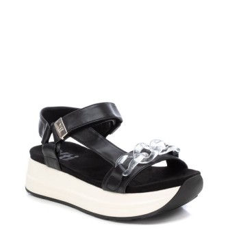 Xti Sandals 141413 black -Platform height: 5cm