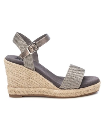 Xti Sandals 141420 grey -Heel height 9cm