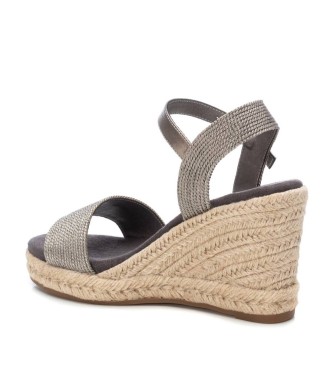 Xti Sandals 141420 grey -Heel height 9cm
