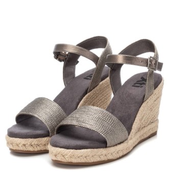 Xti Sandals 141420 grey -Heel height 9cm
