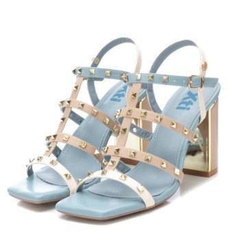 Xti Sandals 141428 blue -Heel height 10cm