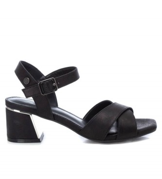 Xti Sandals 141443 black -Heel height 6cm