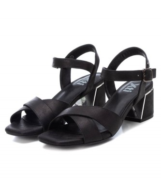Xti Sandals 141443 black -Heel height 6cm