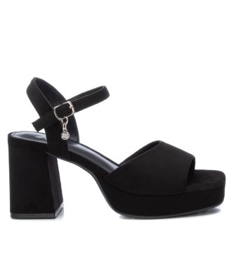 Xti Sandalias 141471 negro -Altura tacn 7cm-