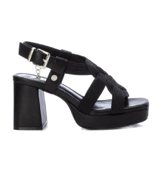 Xti Sandals 142337 black -Heel height 8cm