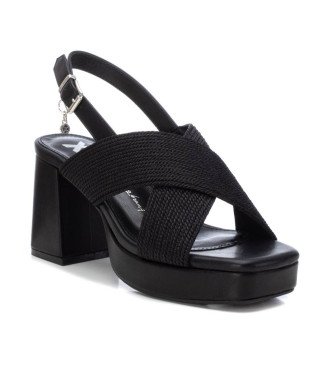 Xti Sandals 142338 black -Height heel 8cm
