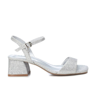 Xti Sandals 142346 silver -Heel height 5cm