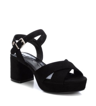 Xti Sandales 142359 noir -Hauteur du talon 7cm