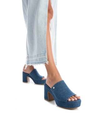 Xti Sandals 142765 blue blue -Heel height 7cm