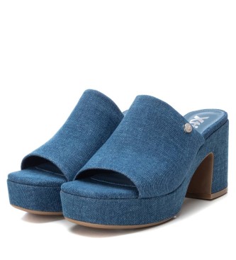 Xti Sandals 142765 blue blue -Heel height 7cm