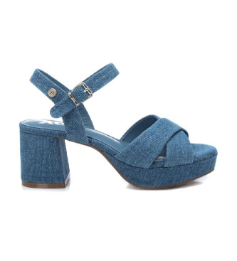 Xti Sandals 142766 blue blue -Heel height 7cm