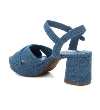 Xti Sandals 142766 blue blue -Heel height 7cm