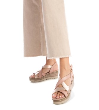 Xti Sandals 142776 nude -Height wedge 5cm