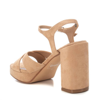 Xti Sandals 142797 taupe -Heel height 9cm