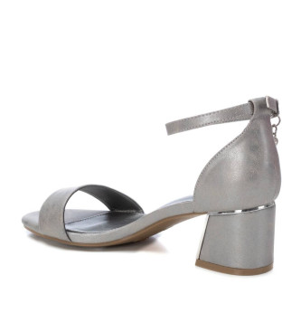 Xti Sandals 142867 grey -Heel height 6cm
