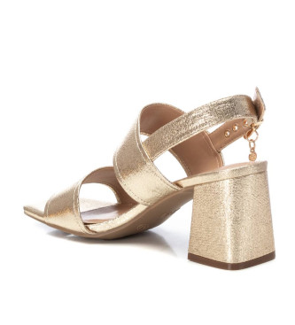 Xti Sandals 142879 gold -Height heel 7cm