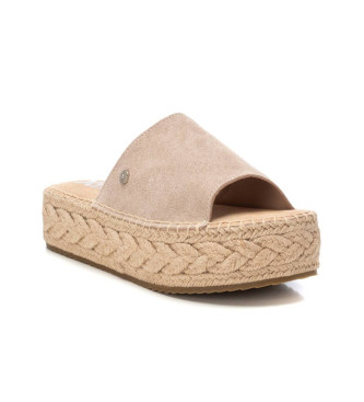 Xti Sandlias em pele 143639 bege