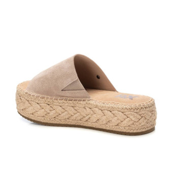Xti Sandlias em pele 143639 bege