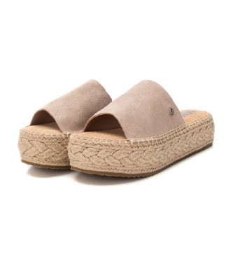 Xti Sandlias em pele 143639 bege