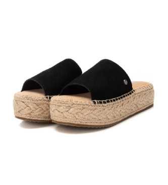 Xti Leren sandalen 143639 zwart