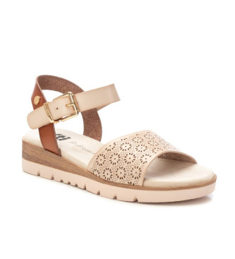 Xti Sandales 143856 crme blanc