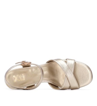 Xti Sandali dorati 145288
