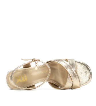 Xti Sand�lias 145344 douradas