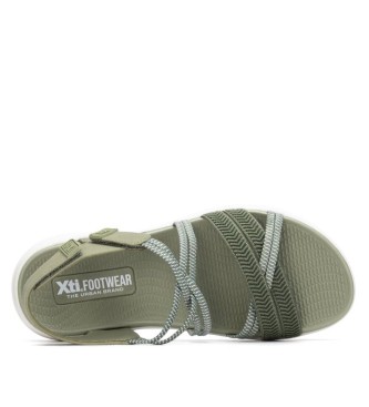 Xti Sandaler 145481 gr�n