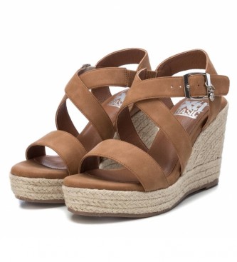 Sandalias Cuña Camel | Online www.jardimartimoniz.pt