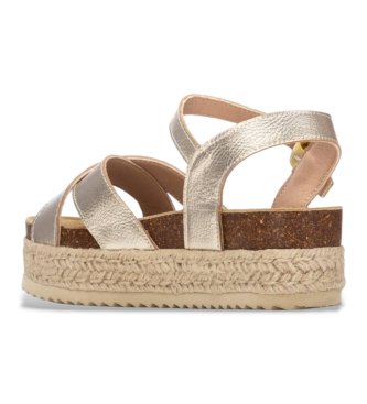 Xti Sandali dorati 145069