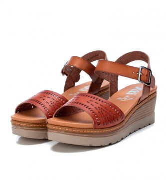 Xti Sandals 42234 camel -Height wedge: 6 cm