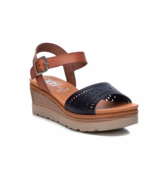 Xti Sandals 42234 camel -Height wedge: 6 cm