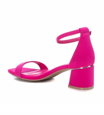 Xti Sandali casual fucsia -altezza tacco 6cm-