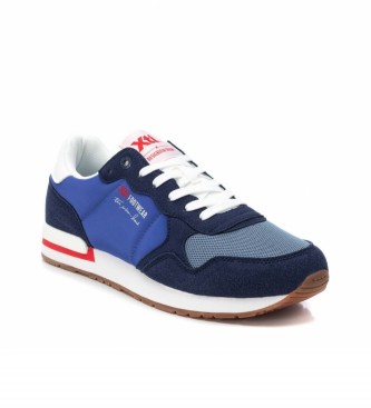 Xti Blue combination sneakers