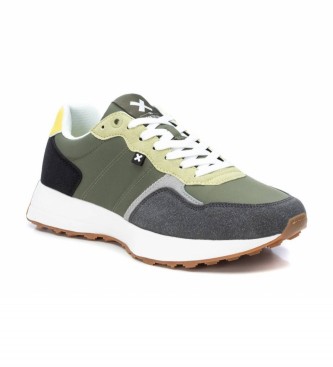 Xti Green combined sneakers