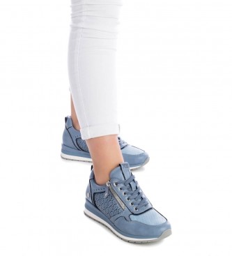 Xti Sneaker fustellate blu