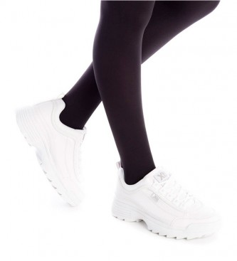 Xti Chaussures Kesha blanc -Hauteur de semelle : 4,5cm-