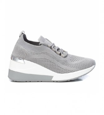 Xti Sneakers 036847 gray -Height cua 6 cm-.
