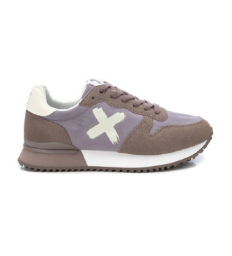 Xti Trainers 142804 brown, lilac