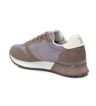 Xti Trainers 142804 brown, lilac