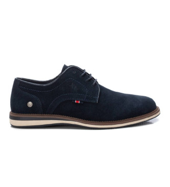 Xti Sapatos de couro 143263 navy