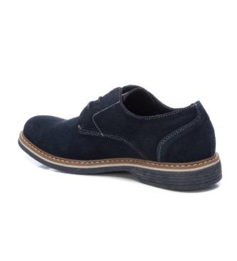 Xti Buty skórzane 143267 navy